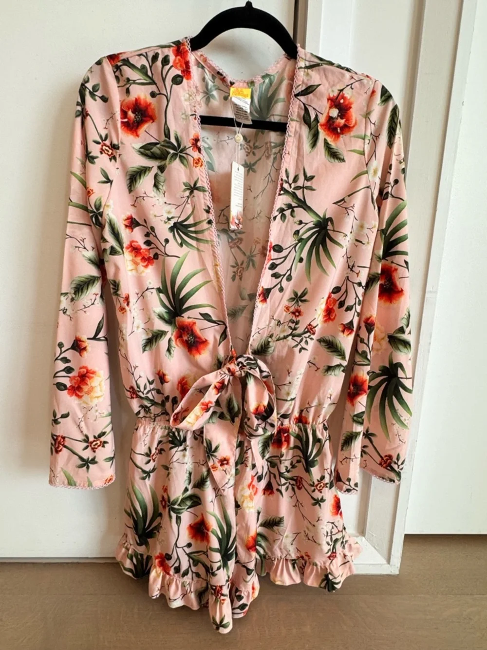 Agua Bendita Larissa Pistachio Romper - Picture 2 of 6